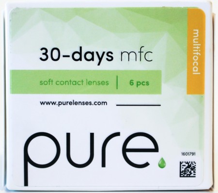 Pure 30-days 6 pk progressiv linse