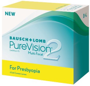 Pure Vision 2 for Presbyopa 6 pk progressiv linse